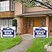 Chunful 5 Pack Estate Sale Signs Set with Stakes 16 x 12 Inch Double Sided Estate Sale Yard Signs Large Property Sale Directional Arrows Signs Estate Sale Supplies