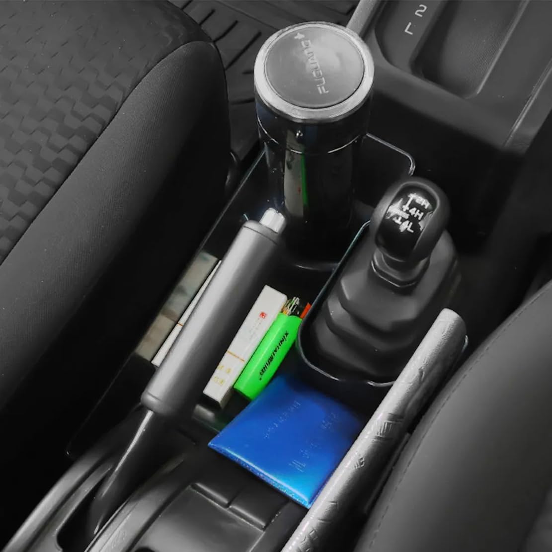Auto Center Console Cup Halter Gearschichtablagerungsbox, kompatibel mit Suzuki Jimny JB64 JB74 bei Model 2019-2023, Stauung von Aspidying-Zubehör