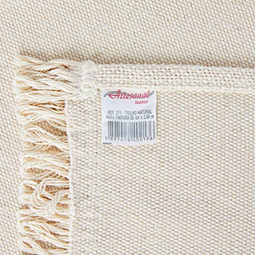 Trilho Para Pintura Artesanal Teares Natural 0,50X2,00 1