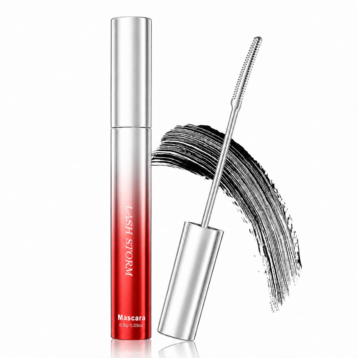 UCANBEMAKEUP Black Waterproof Mascara Volume and Length with Metal Wand