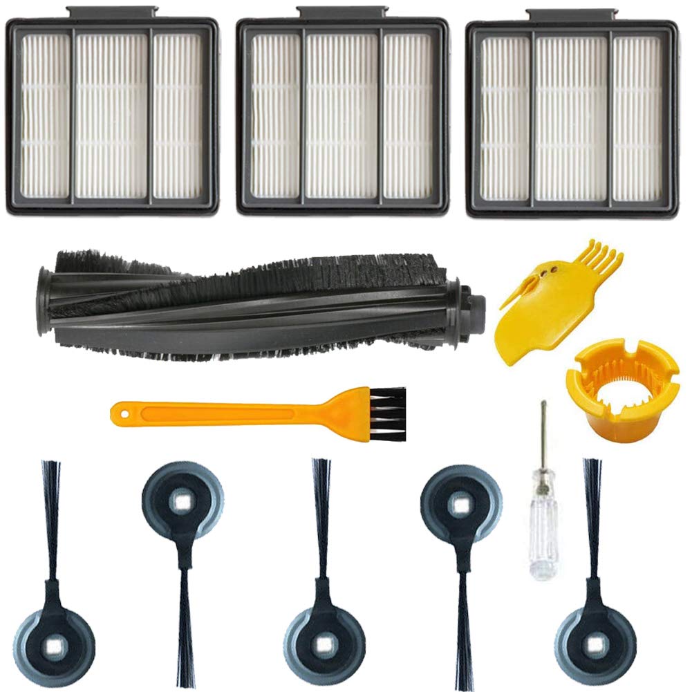 Carkio HEPA Filter Main Side Brush 