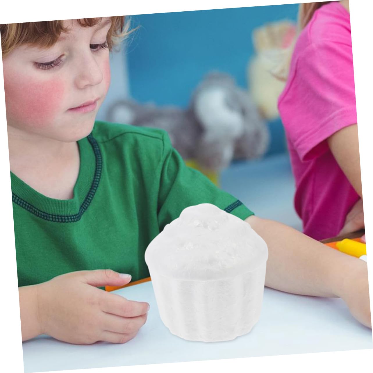 Hemobllo Modèles de Gâteau en Mousse Blancs pour Décoration Créative 5 Pièces Accessoires pour Travaux Manuels et Pâtisserie DIY la Main