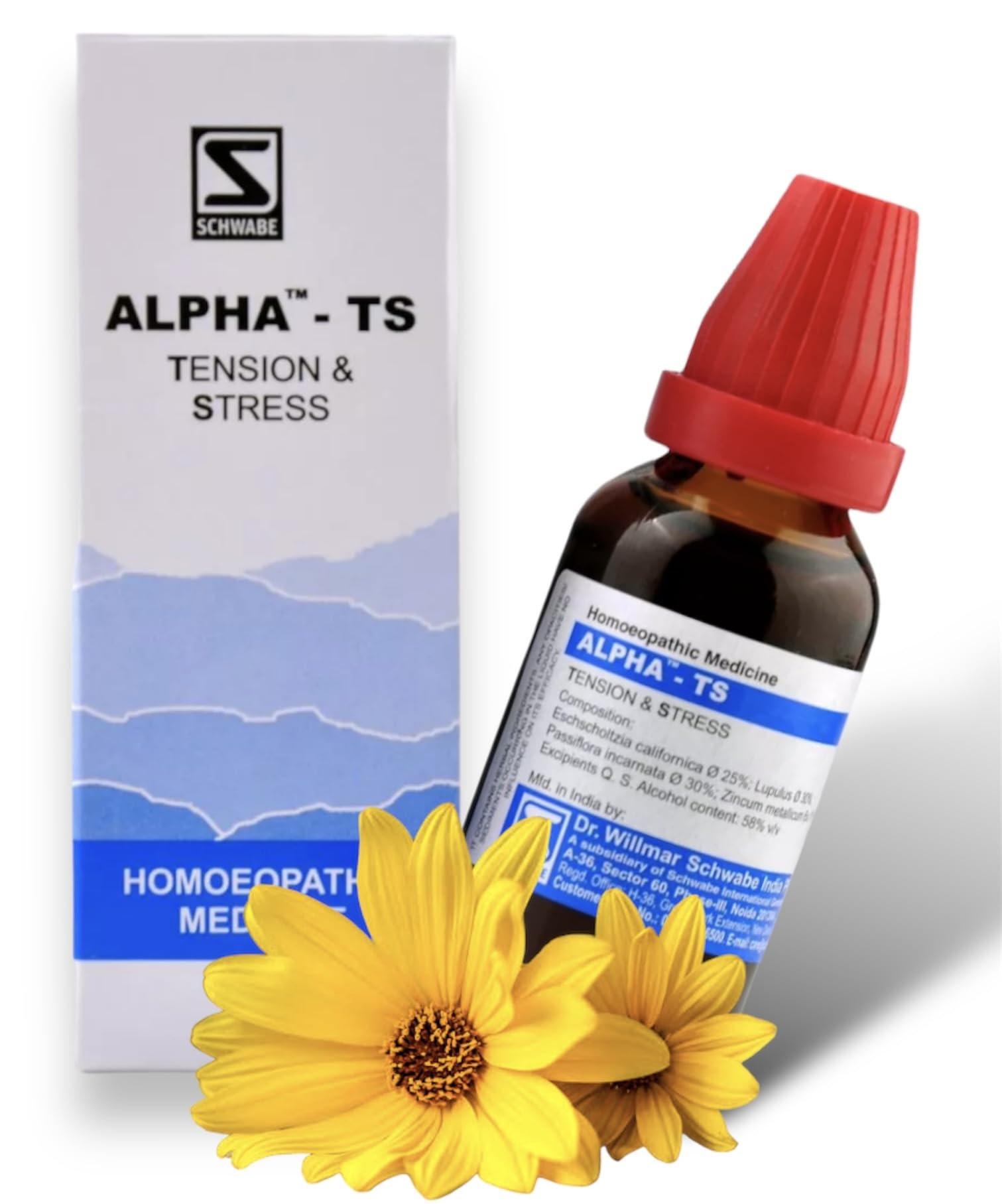 Willmar Schwabe Alpha TS Tension And Stress Homeopathy Drops - 30ml Set of 1 Bottle-image-28