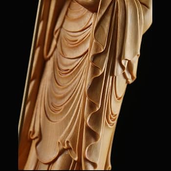 極上彫 木彫仏像 地蔵王菩薩立像 彫刻 仏教工芸 柘植材 仏師で仕上げ 極上彫 木彫仏像 地蔵王菩薩立像 彫刻 仏教工芸 柘植材 仏師で仕上げ