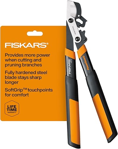 Miniatura 8 de Fiskars Lopper forjado, cortador de ramas de alta resistencia, herramienta de jardinería con hoja reemplazable, 30 pulgadas, negro/naranja