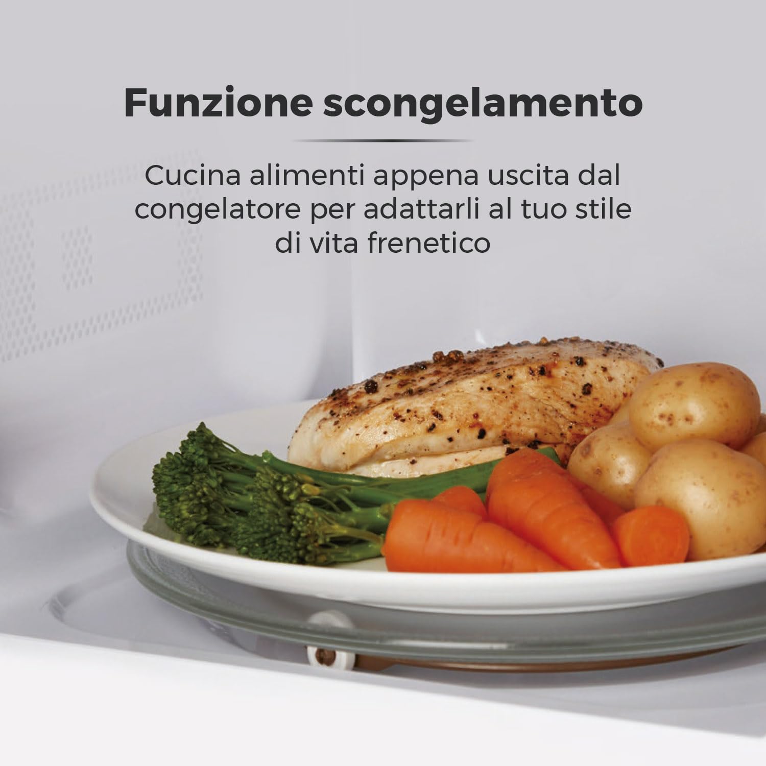 Tower T24034BLK Forno Microonde Manuale 700W da 20 litri, Forno a Microonde a 5 Livelli di Potenza e Timer di 35 Minuti, Elettrodomestici Cucina, Nero