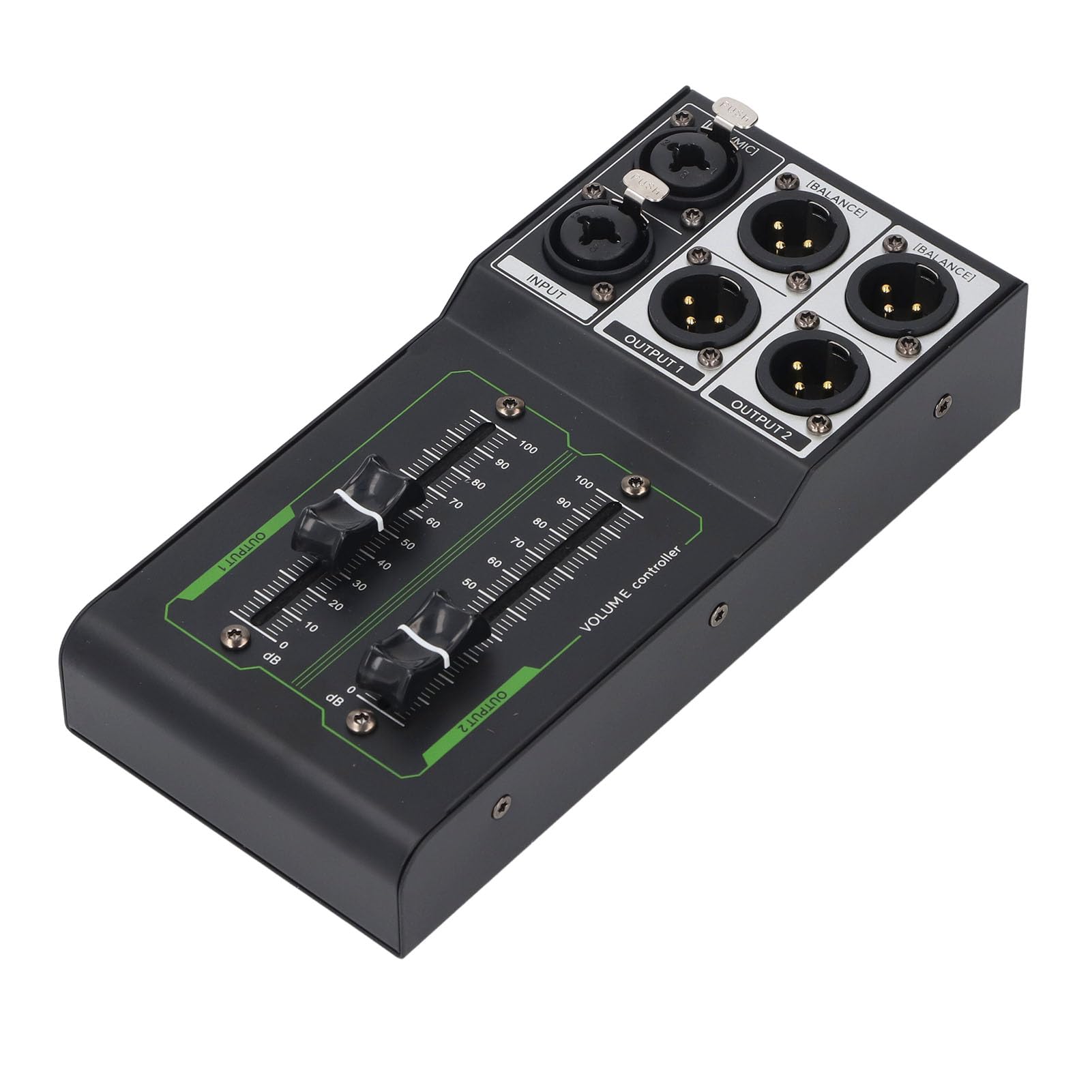 Pasywny Regulator Głośności, Metalowy Tłumik Stereo z 1 Wejściem