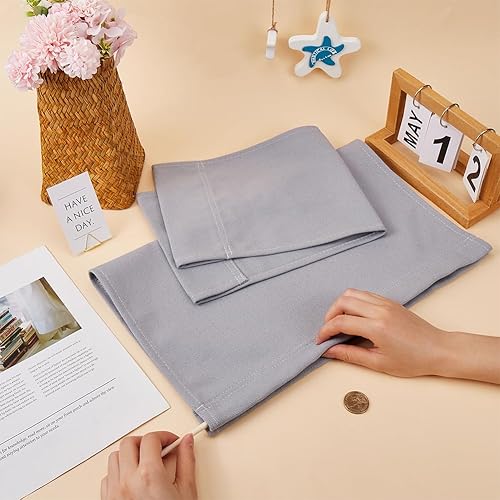 Miniatura 2 de GORGECRAFT 1 juego de funda de repuesto para silla de directores, funda de asiento de tela de poliéster, kit de asiento y respaldo de lona con palo