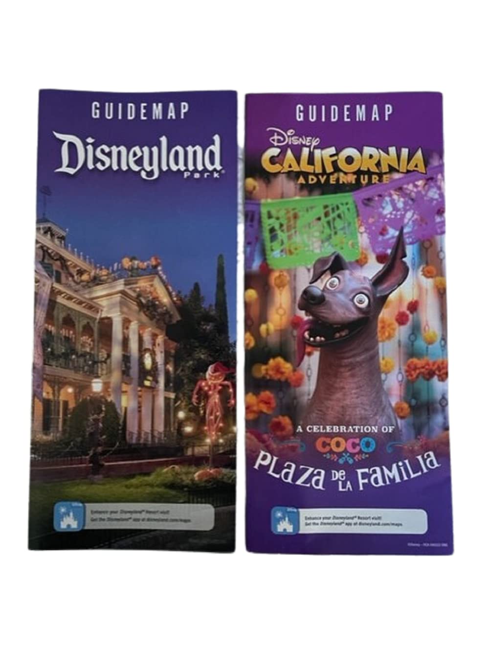 Set de folletos de Disneyland California Adventure el regalo ideal para coleccionistas