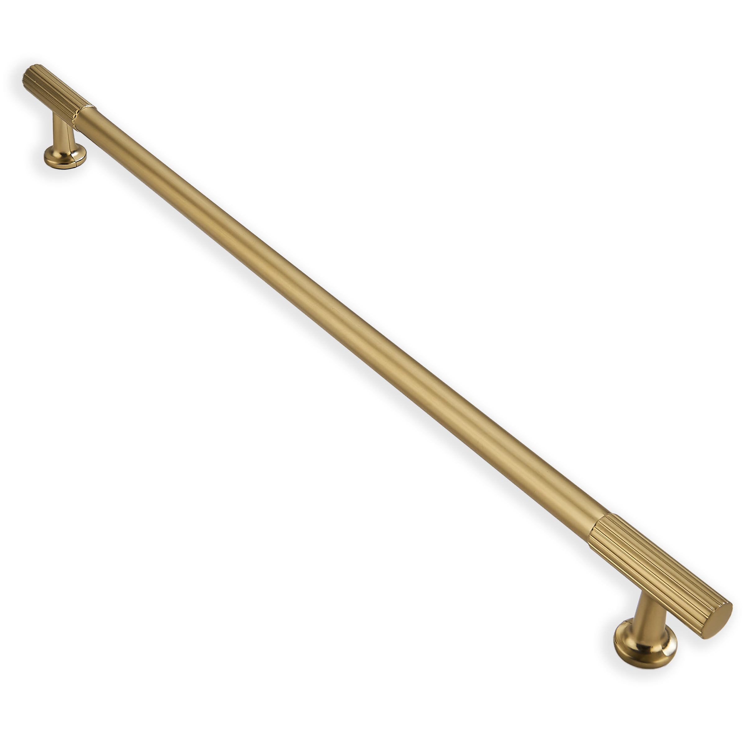 ZAUYX 18-Inch Brushed Brass Appliance Pull