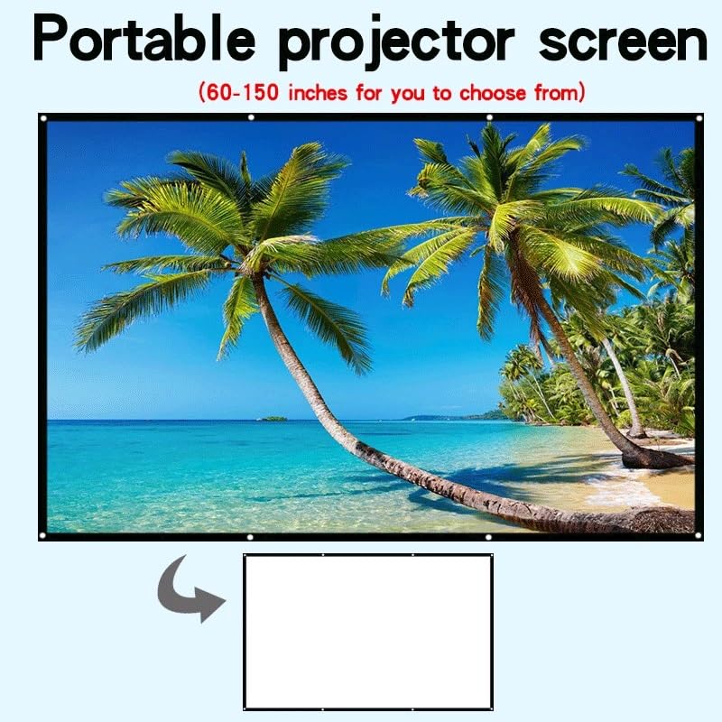 Pantalla Manual de Proyección 150 Pulgadas 16:9 miniatura 2