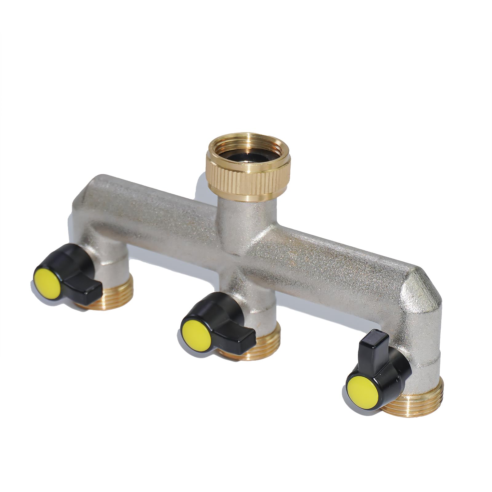 Sdoppiatore Per Tubo Da Giardino A Y DAZZLEEX | Raccordo A 3 Vie Verde Per Rubinetto - 4