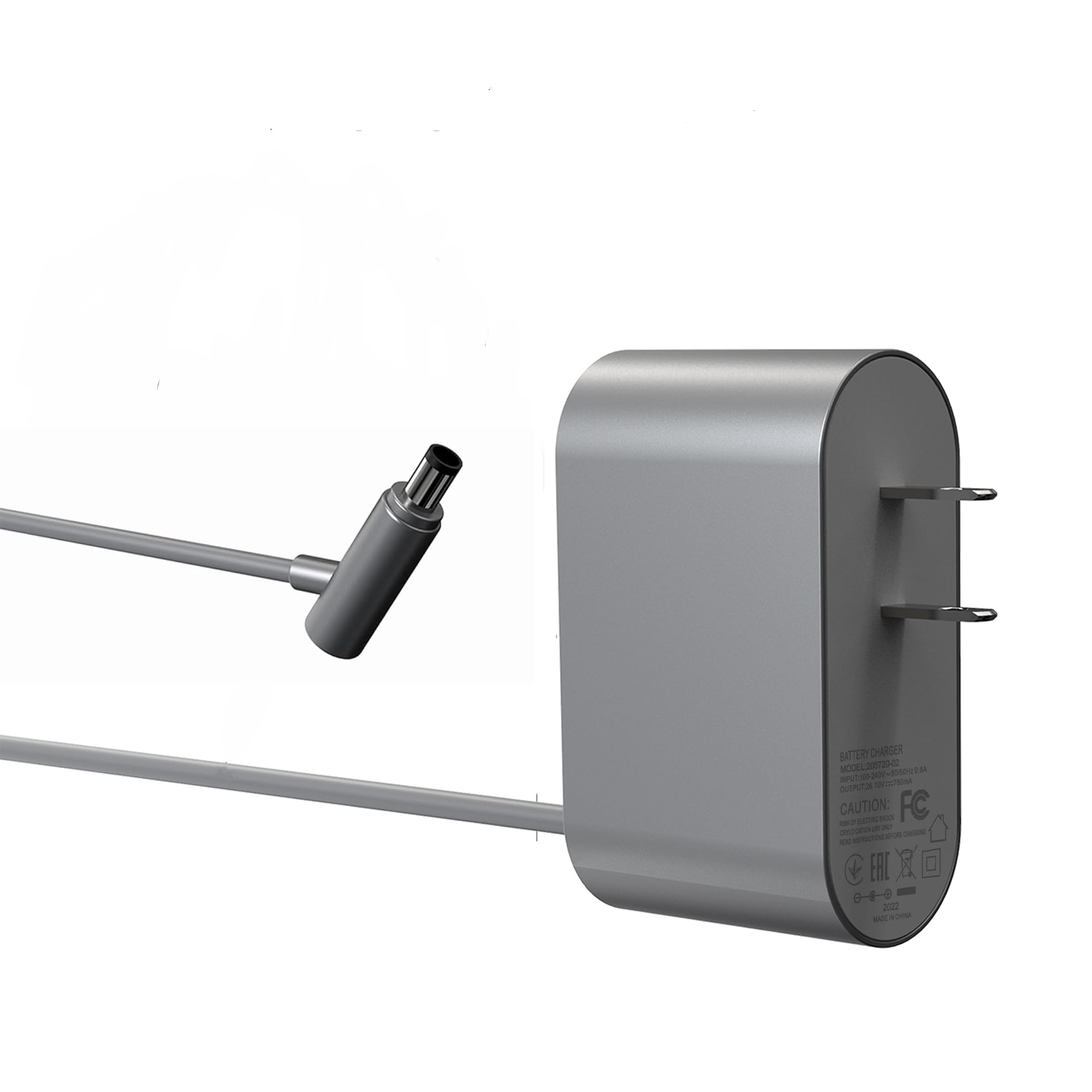 Charger for Dyson V6 V7 V8 DC58 DC59 DC61 DC62 SV03 SV04 SV05 SV06 Vacuum Cleaner, 26.1V Replacement Charger for Dyson Absolute Animal Motorhead Vacuum