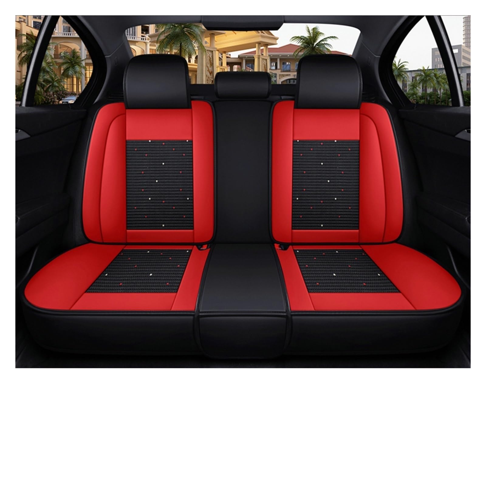 Housse Siege Voiture pour Geely pour Emgrand Ec7 Ec8 Gc9 pour Atlas pour Coolray pour Tugella pour géométrie C Protecteur siège Voiture antidérapant intérieur Voiture Couvre Siege Auto (Couleur : 12