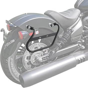 Xitomer Saddlebag Support Racks Compatible with 2025+ Scout Pannier Racks Compatible with Scout 2025+ Side Carrier Side Luggage Rack