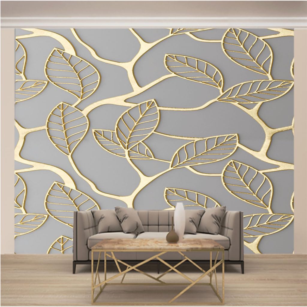 Papier peint panoramique intissé effet 3D premium pour mur de chambre parentale