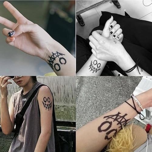 Fake Finger Tattoos Small Temporary Tattoos Realistic Temporary Tatoo For Men Women Hand Waterproof Fake Tattoos That Look Real And Last Long Cross Snake Letters Love Sticker (Style 3) #TOP3