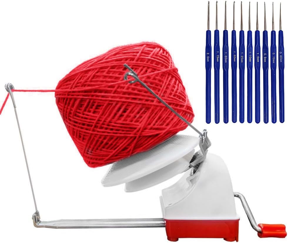 Yarn Ball Winder, 10oz Swift Yarn Winder Large, Convenient