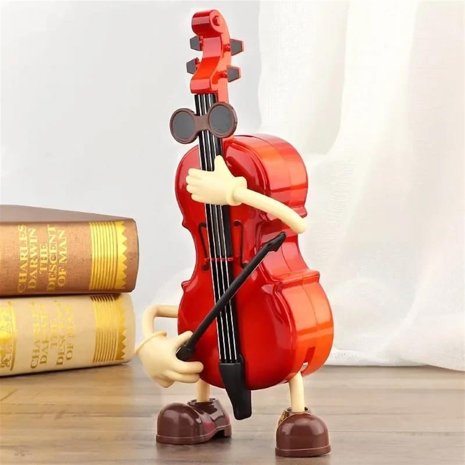 decorazioni per Classico retrò musica violino portatile artigianato creativo strumento musicale di piccole dimensioni carino decorativo miniatura classica miniatura gioielli unici mini accessori