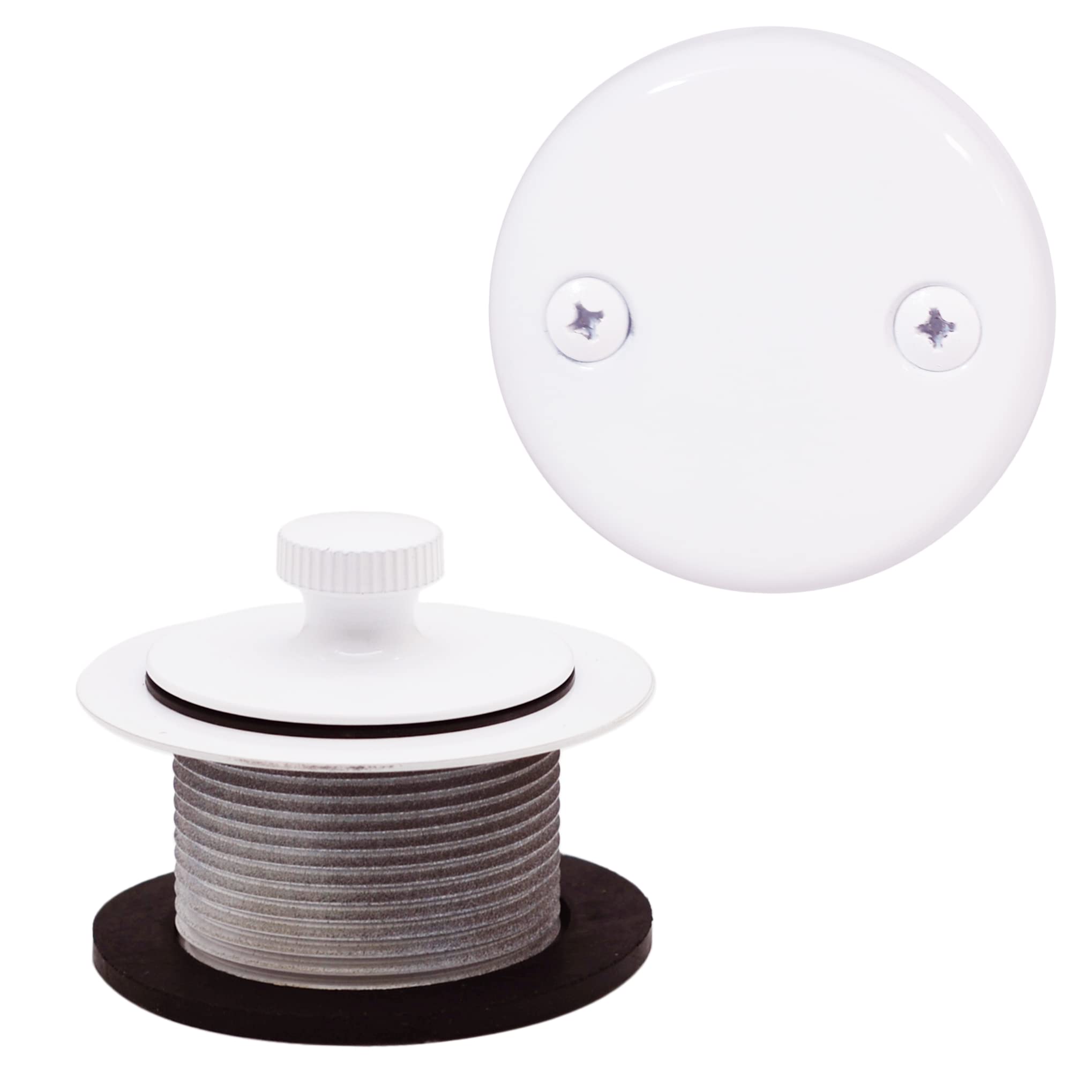 Westbrass 594244-50 Baño Drenaje Assy, Revestimiento en Polvo Blanco