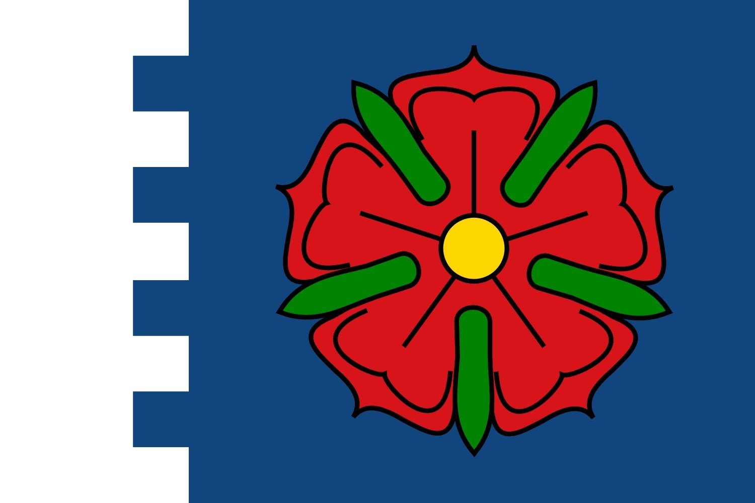 Drapeau Kaplice République Tchèque grand format pour habiller un grand mur vide