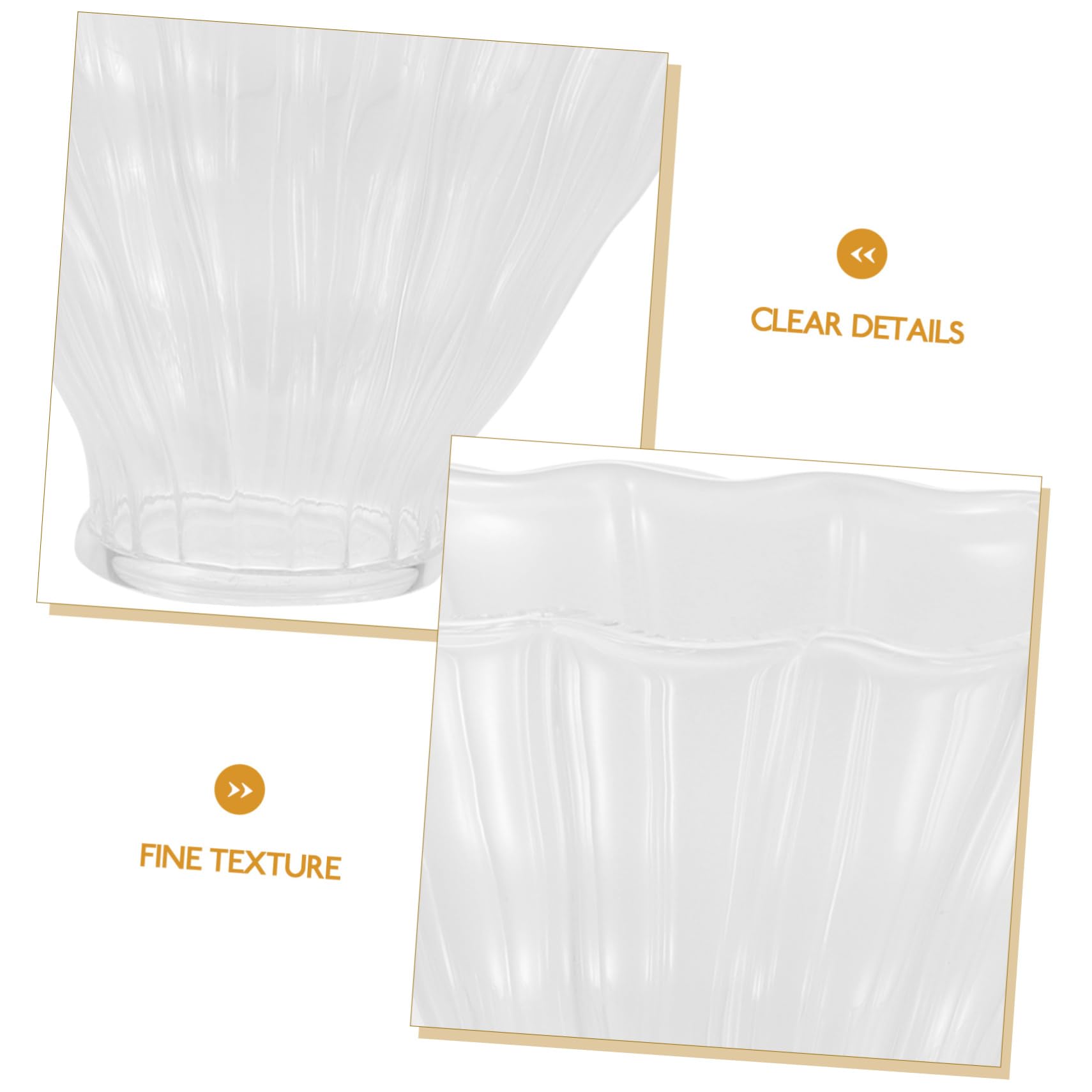 KOMBIUDA 2 Piezas Embudo De Vidrio Fabricante Verter Café Reutilizable Filtros Filtro De Café De Coffee Essentials Goteo De Café Lento Embudo Para Cafetera De Goteo