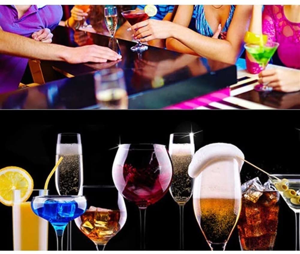 Kit de Barman, Juego de coctelera con Soporte, Juego de Herramientas de Barra: coctelera de Martini de 25 oz, Jigger, mortero, Pinzas para Hielo, colador, vertedor de Licor, Cuchara, sacacorchos,