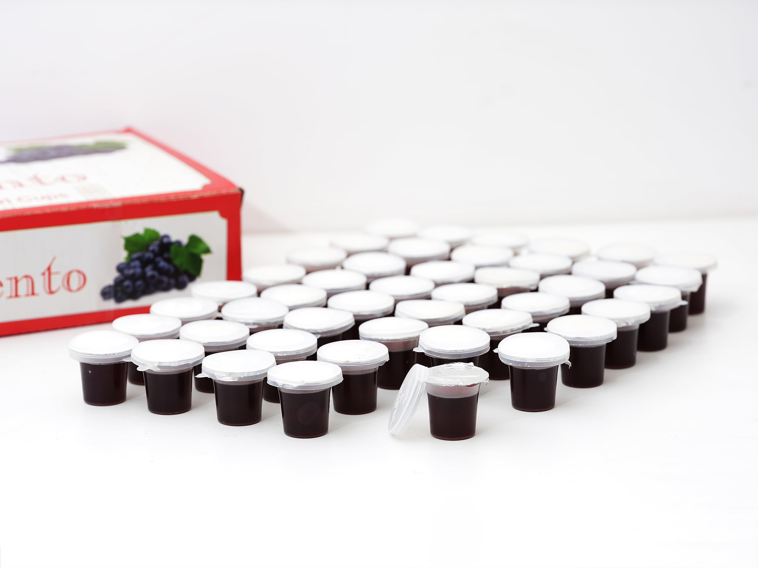 Sacramento Prefilled Communion Cups and Wafer Set with Grape Juice and Unleavened Wafer | Ready-to-Serve Holy Communion Set for Church Gatherings, Worship Services, and Fellowship | Pack of 100 Cups