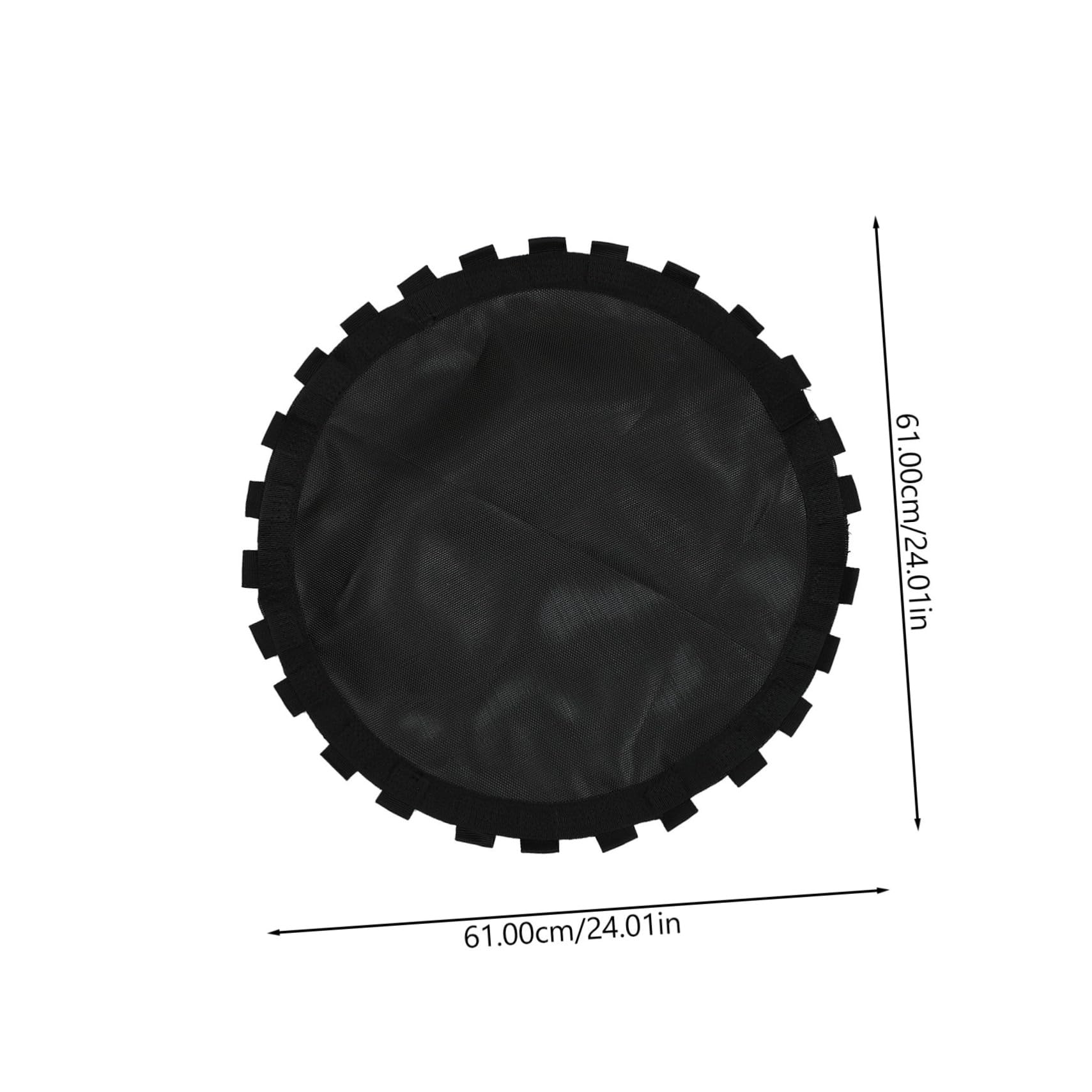 KICHOUSE 1Pc Replacement Jumping Mat for Trampoline and Trampoline Accessories Breathable Design for Enhanced Bounce and Safety