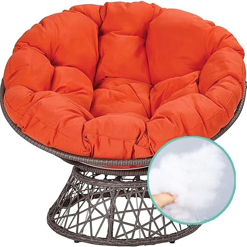 Miniatura 3 de Cojín impermeable grueso y cómodo para silla de columpio, para asiento de cesta colgante reclinable, cojín para silla de huevo lavable