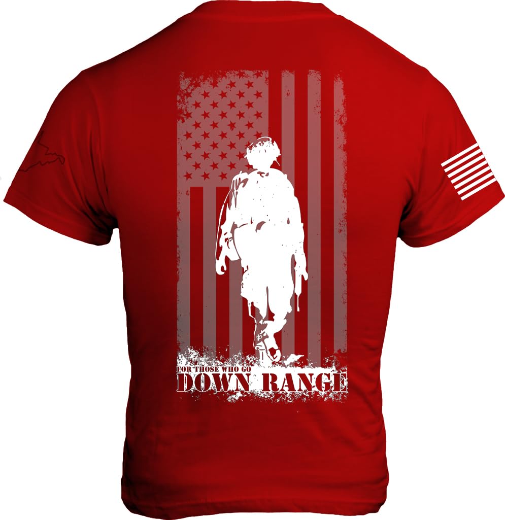 Soldier And Flag Patriotic Shirt For Men And Women Military
