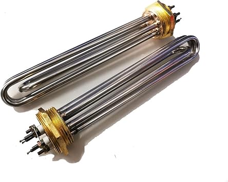 DN50 High Temperature Water Resistance Heater 220V 380V Fast Heating Element 3KW 6KW 9KW 12KW for Farm Heating Appliance Joyful220V,12KW 360mm