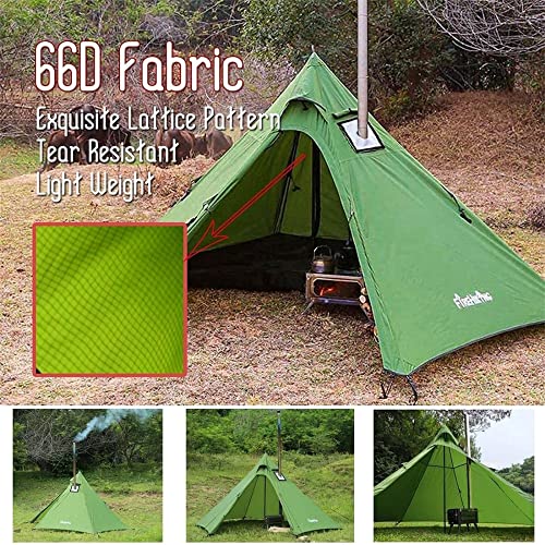 Carpa Firehiking para 1-2 personas con estufa plegable miniatura 3