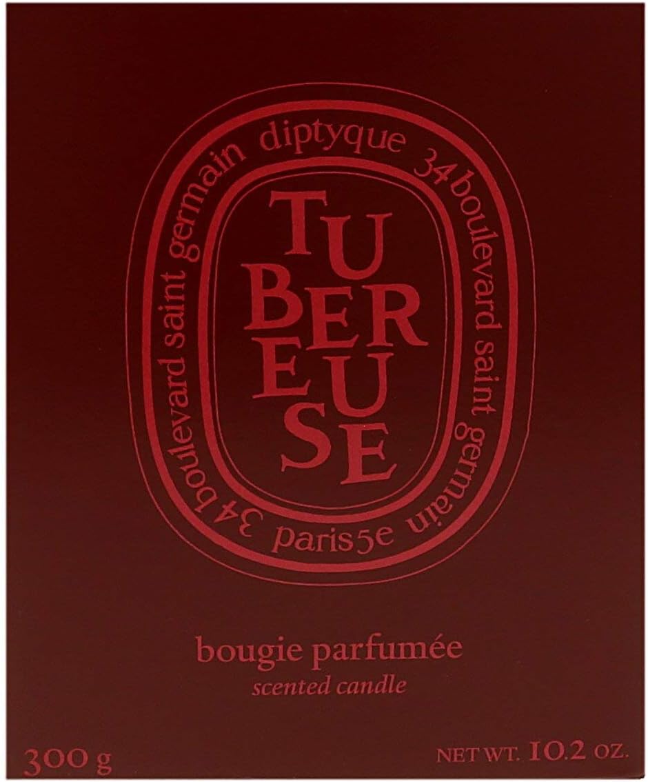 Red Tubereuse Scented Jar Candle, 28 oz
