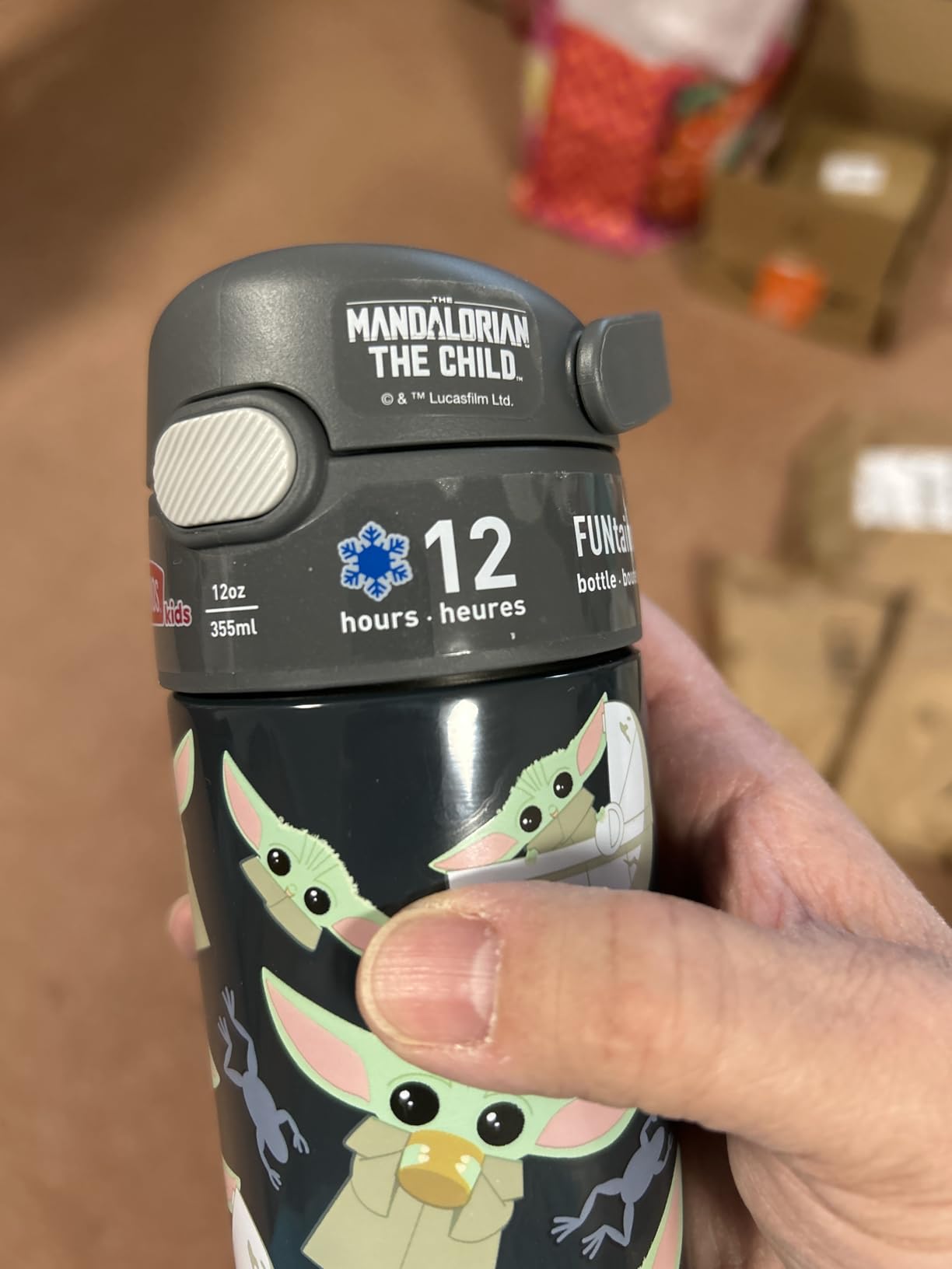 Thermos water bottle