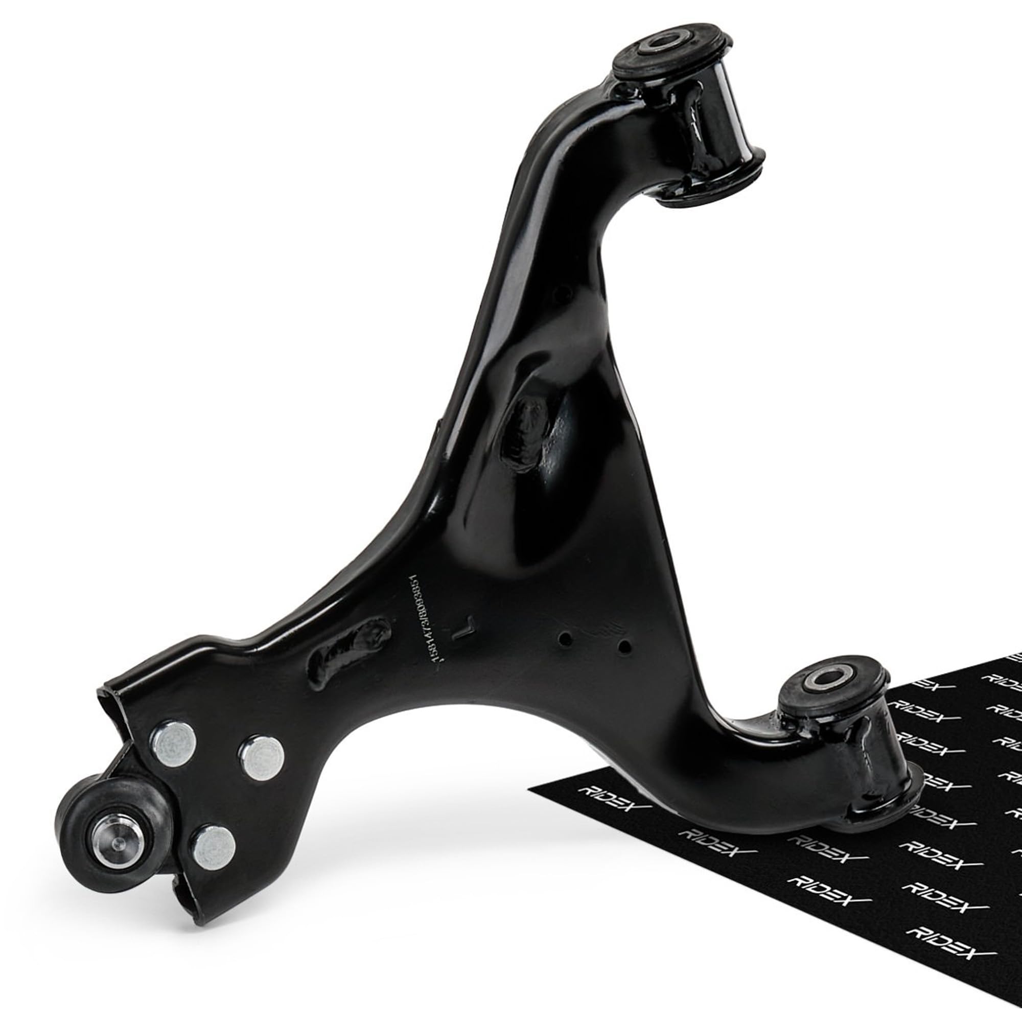 RIDEX 273C0481 Barra oscilante de suspensión de ruedas Delantero Izquierda con material de montaje/fijación con rótula de suspensión/carga con apoyo de caucho Compatible con MERCEDES-BENZ