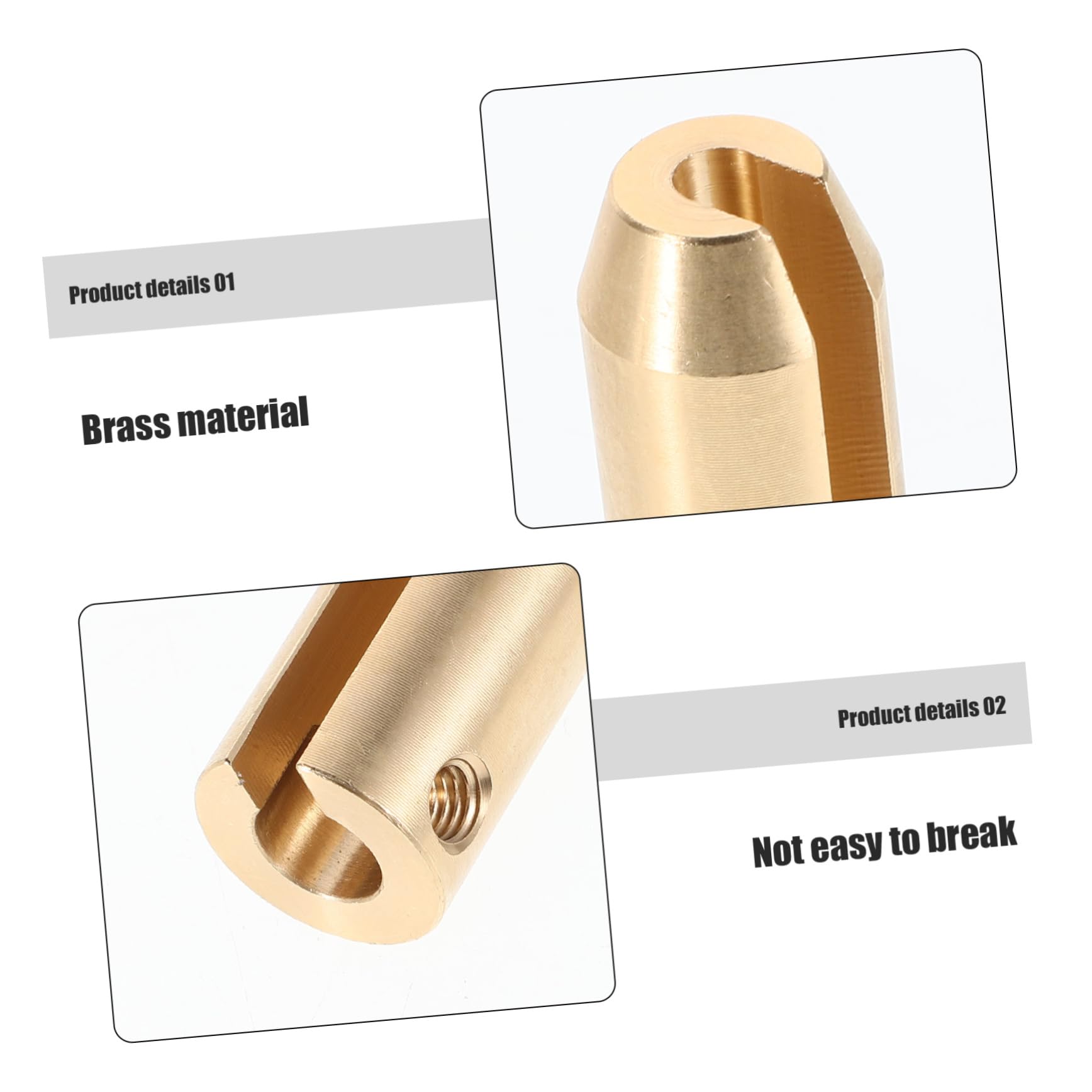 GANAZONO 1zestaw Sztuk Mosiężnych Odważników Do Balansu Kół Motocykli Reusable Wheel Balance Weights for Super Łatwa Instalacja Optymalna Stabilność Jazdy Kompatybilność z Super