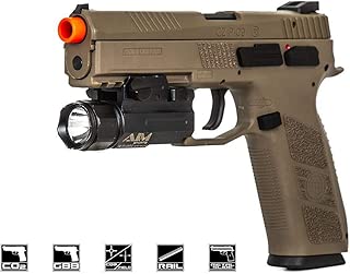 ASG CZ P-09 GBB Airsoft Pistol (Flat Dark Earth) - coolthings.us