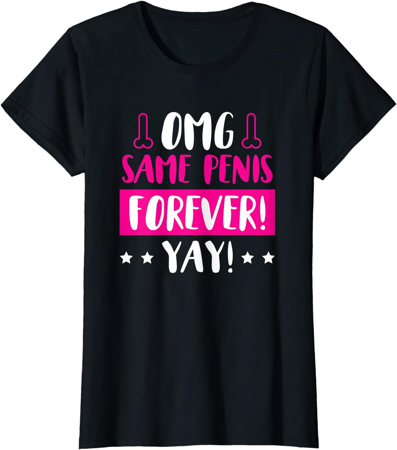 Womens Same Penis T-Shirt Funny Bridal Party Alcohol Wedding T-Shirt
