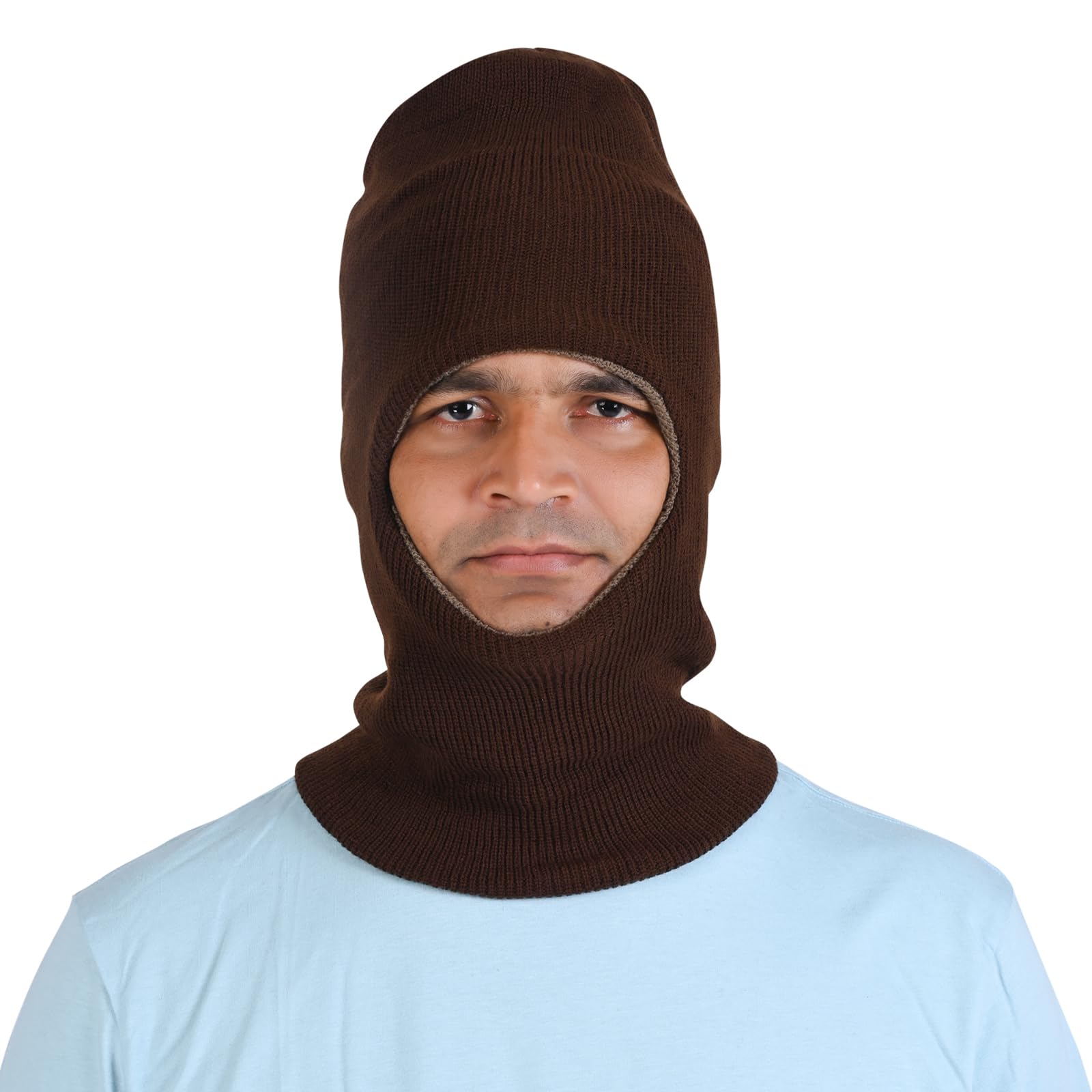 queen style Full-Face Men's Monkey Cap for Cold Weather – Single Pack-picture-19