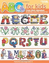ABC's for Kids Cross Stitch Alphabets (Leisure Arts #4081)