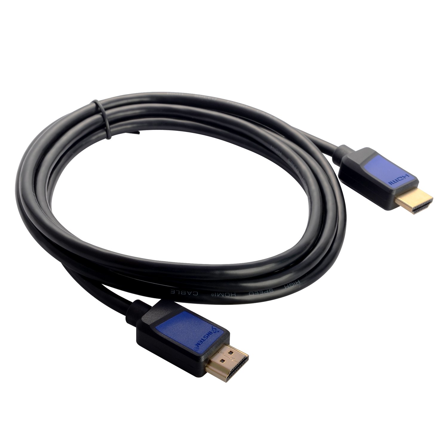 6FT High Speed HDMI Cable with Ethernet M/M For Nintendo Switch, Sony PS4/ PlayStation 4/ PS3, Microsoft Xbox One / Xbox One S / Xbox 360, Black w/ Blue Trim