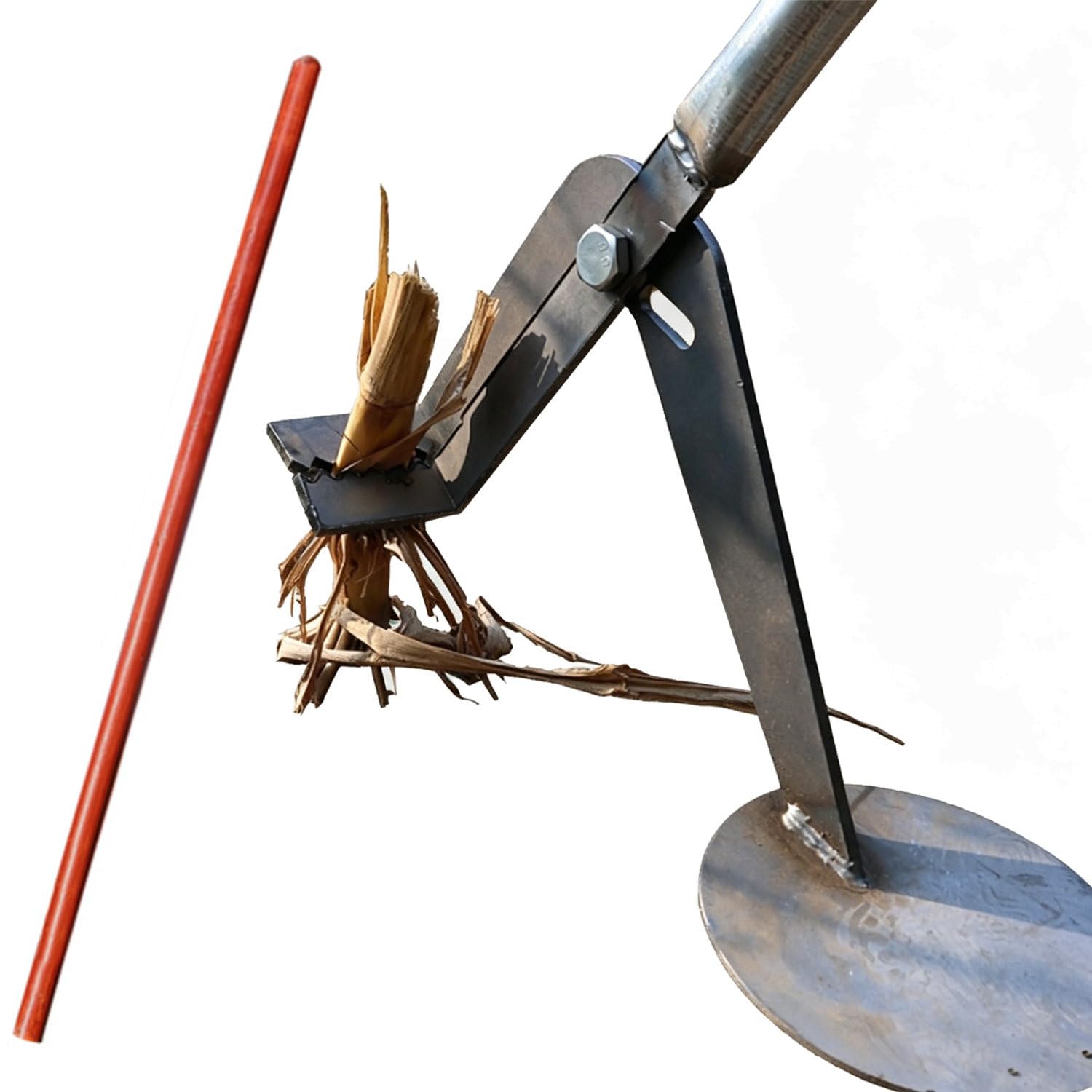 DowPie Non Slip Stump Puller, Labor Saving Plant Uprooter with Serrated Clip, High Leverage Root Remover, Adjustable Opening for Stems, Ideal for Lawn, Orchard and Farm Use Separate