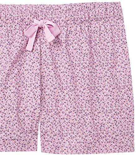Image of Amazon Essentials Women's Poplin Short and Sleep Tee Pajama Set
