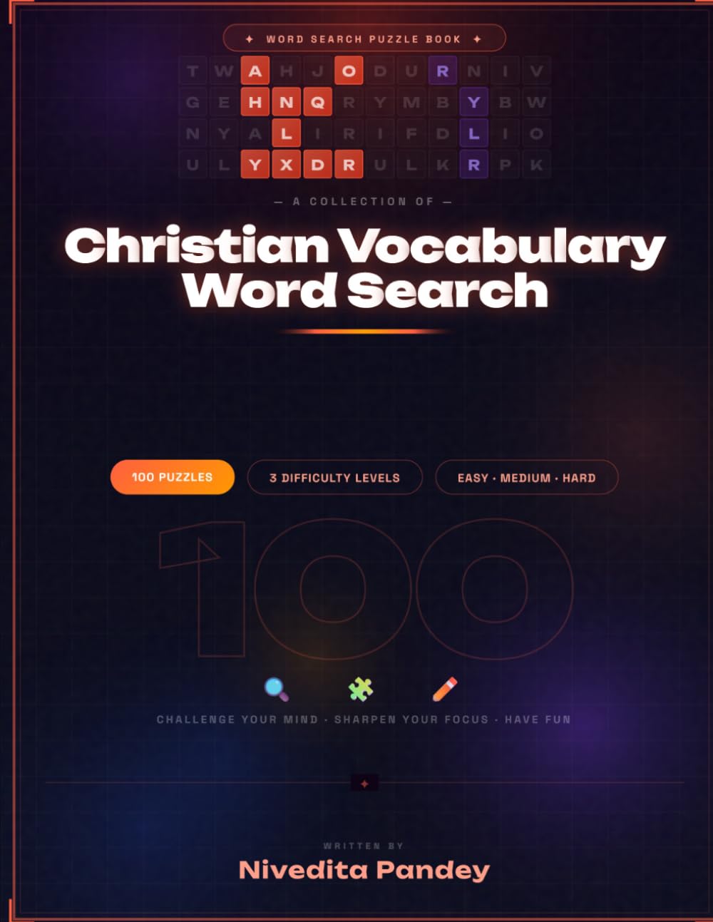 Christian vocabulary word search (word search puzzle book collections)