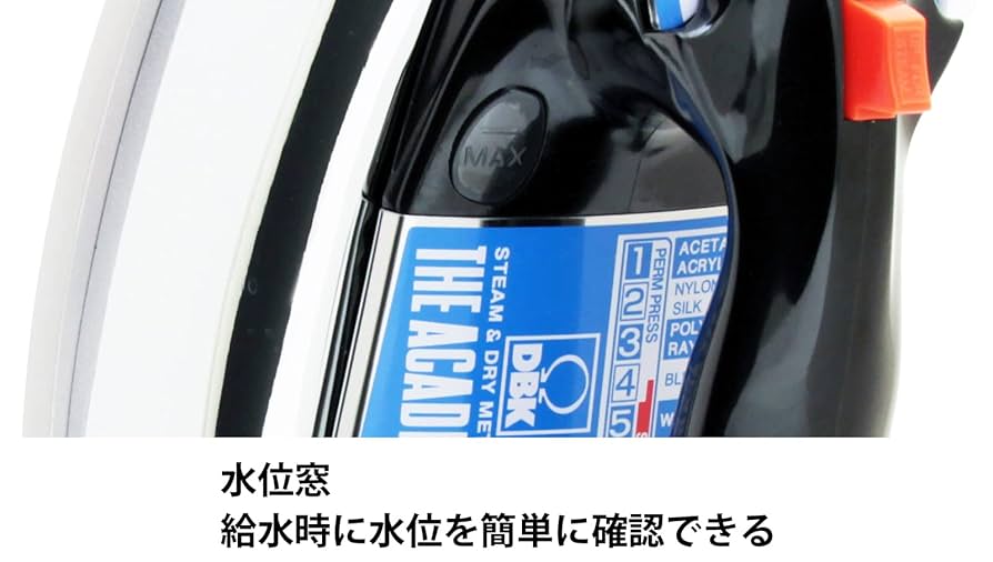Amazon | DBK スチームアイロン ドライアイロン コード付き 強力