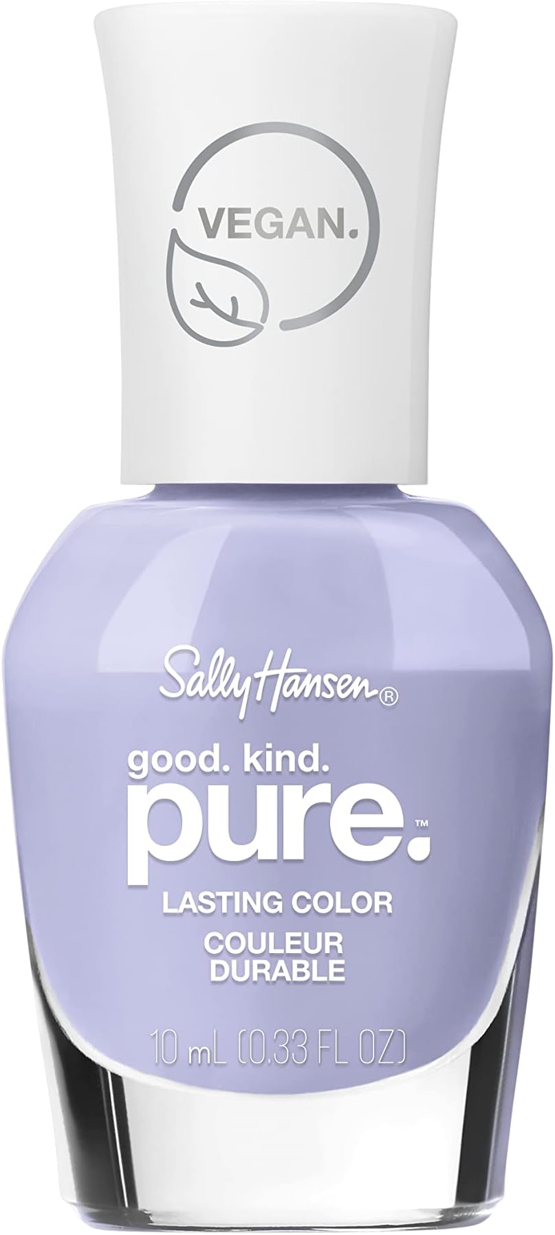 Sally Hansen Good. Kind. Pure. Nail Polish | Plant-Based, Vegan, 16-Free Formula | Opaque, Shiny | 363 Iris-istible | Bright Purple Nail Color