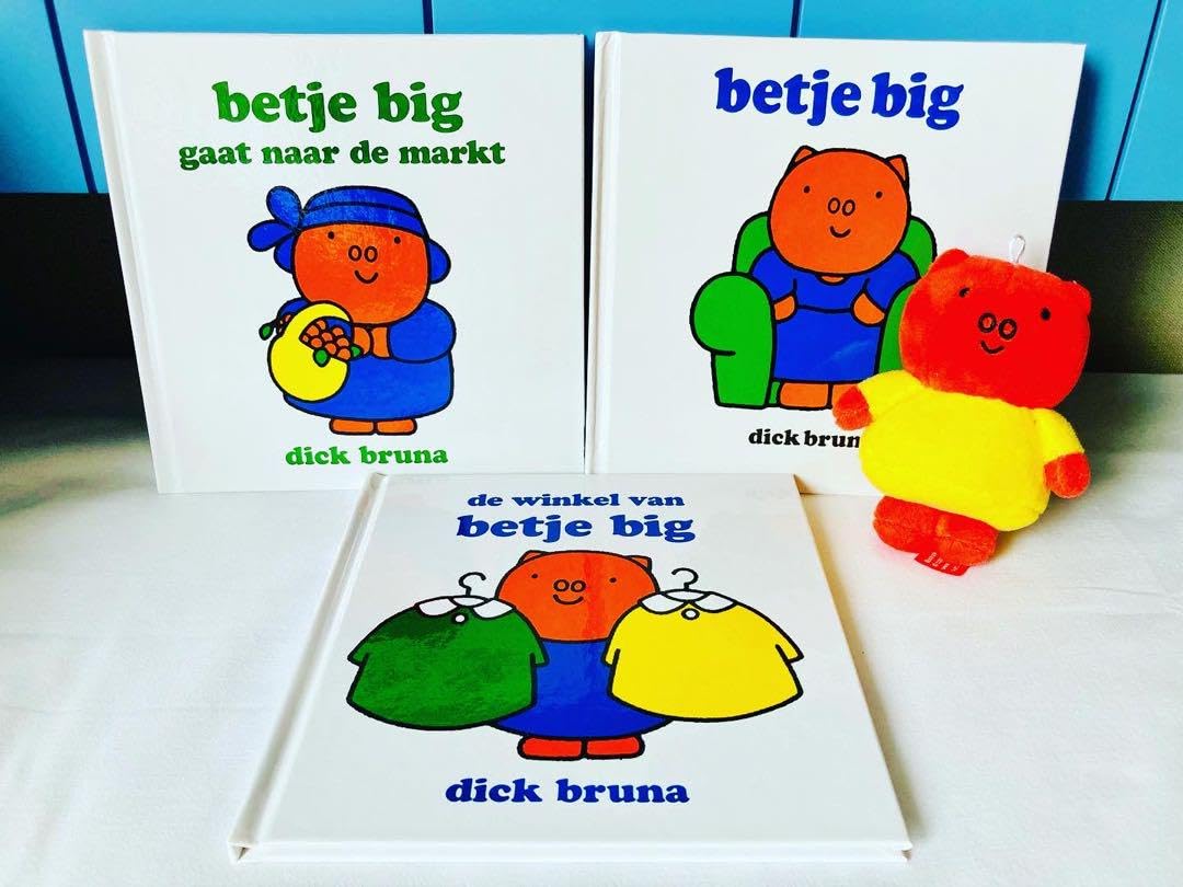 Amazon.co.jp: 洋書ブルーナ ぶたのうたこさん絵本オランダ語原書3冊