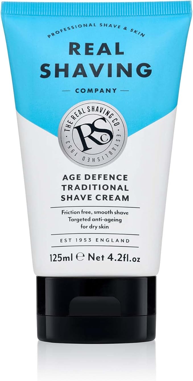 The Real Shaving Company Age Defence Shave Cream 125ml (Pack of 1