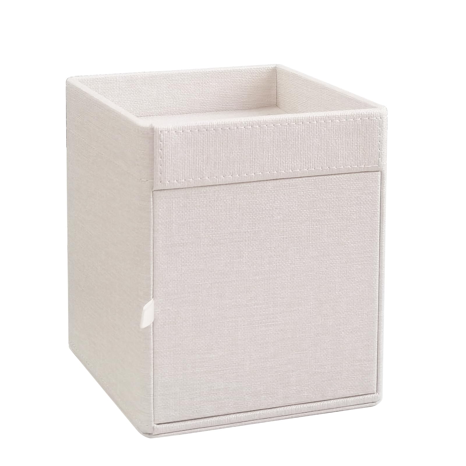 XNONE Tissue Box Cover with Storage Tray Square Tissue Box